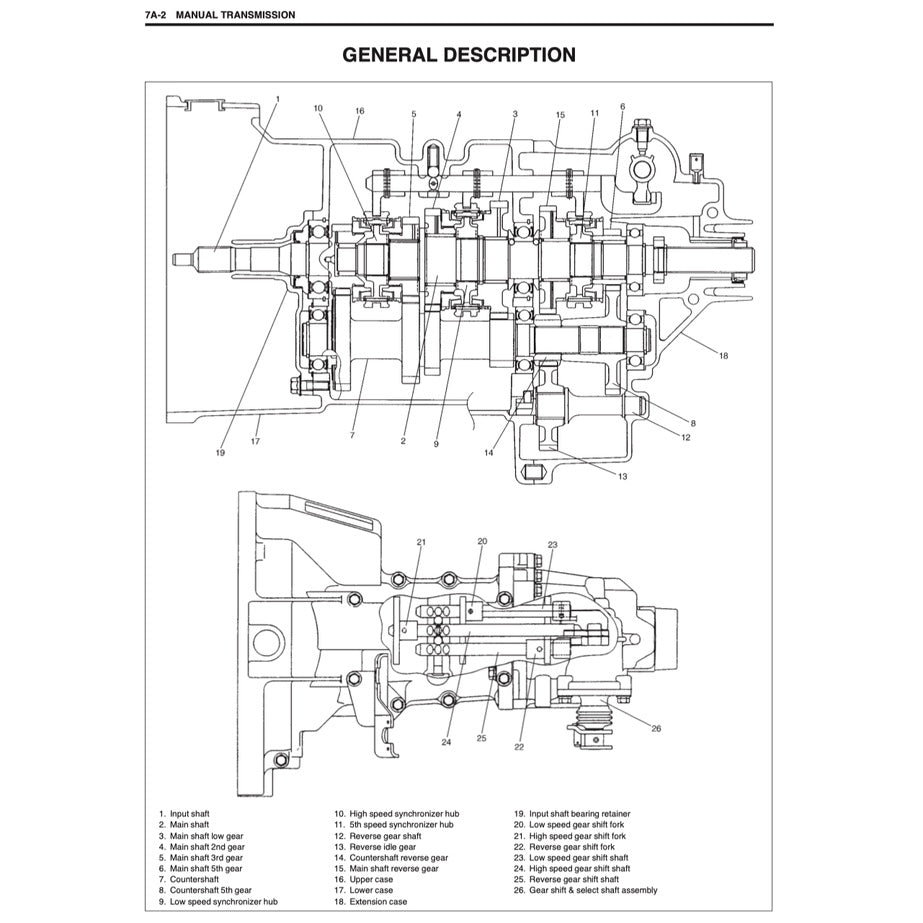 SUZUKI ERV (1999-2013) SERVICE WORKSHOP MANUAL - Image 8