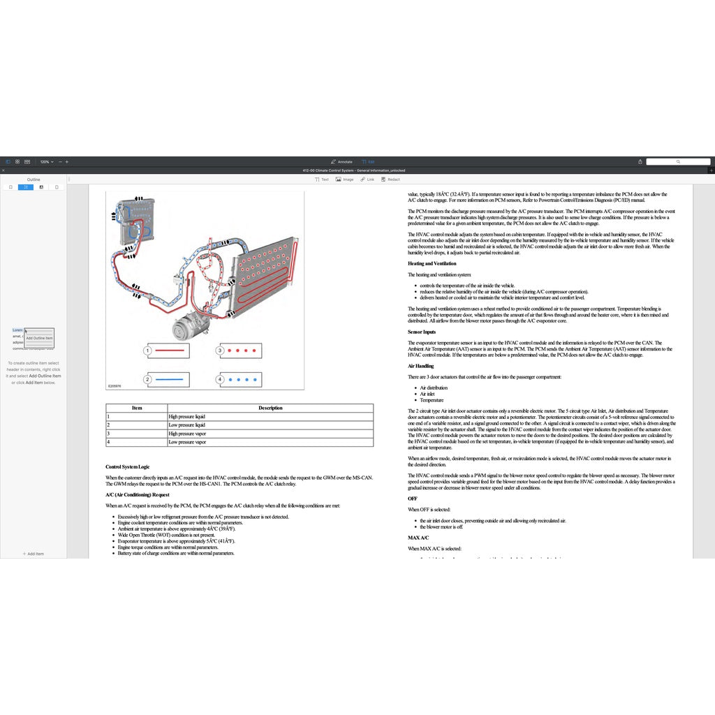 FORD ECOSPORT B515 (2013-2021) SERVICE WORKSHOP MANUAL - Image 10