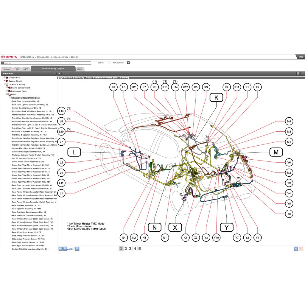 TOYOTA YARIS XP210 (2020+) SERVICE WORKSHOP MANUAL - Image 7