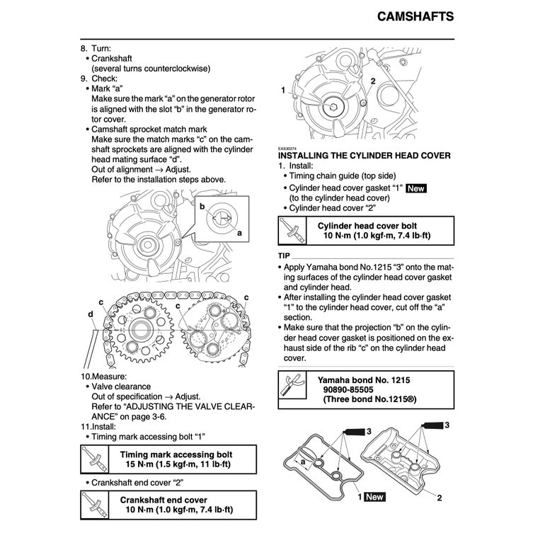YAMAHA TENERE T700 (2019-2023) SERVICE WORKSHOP MANUAL + PARTS CATALOGUE + OWNER'S MANUAL - Image 6